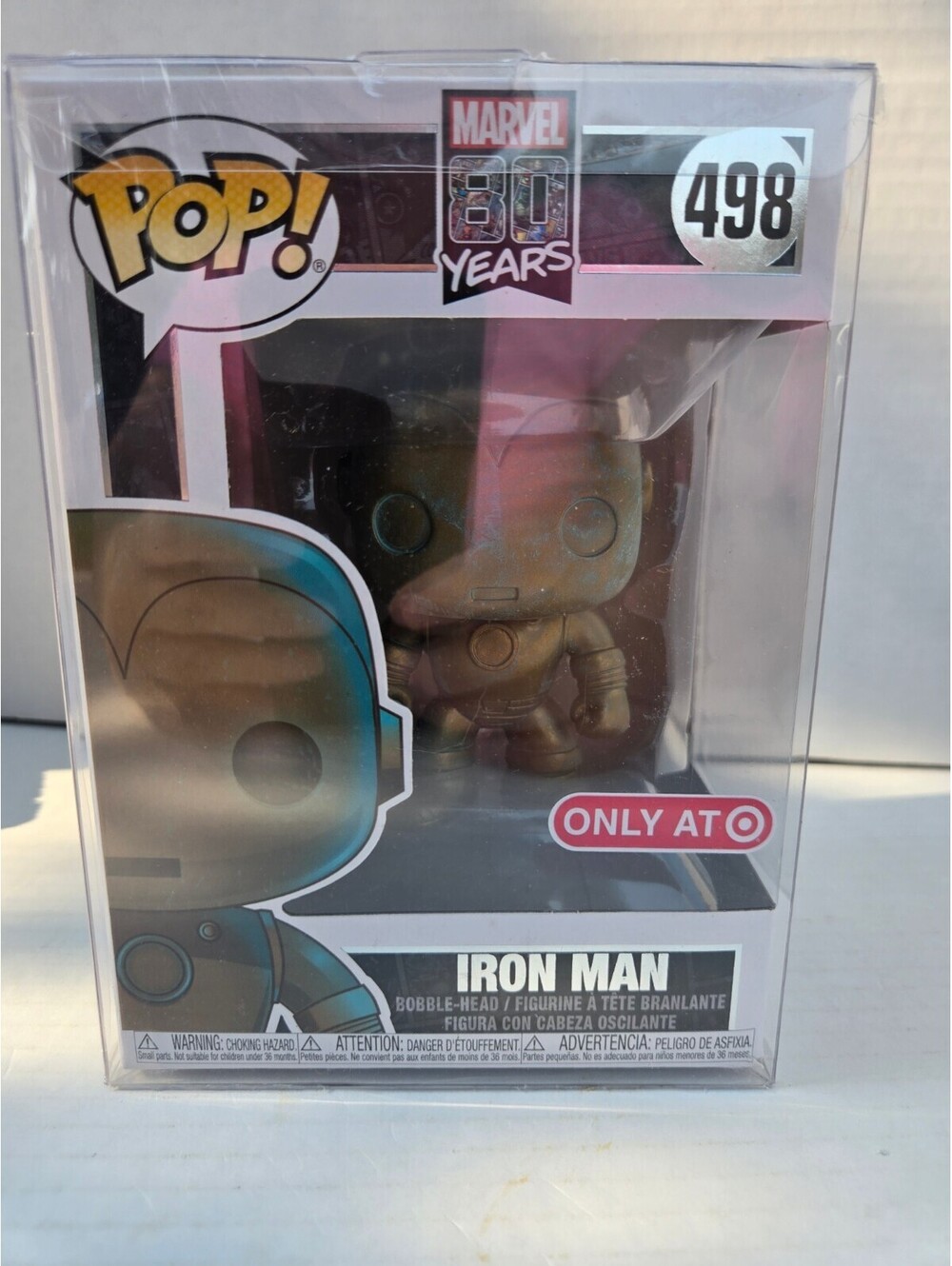 Funko Pop! Marvel 80 Years Iron Man #498  - Target Exclusive